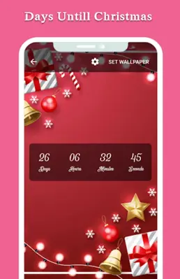 Christmas Countdown Live Wallp android App screenshot 0