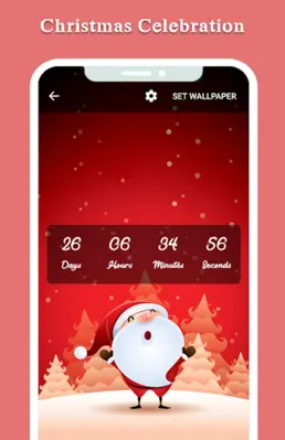 Christmas Countdown Live Wallp android App screenshot 3