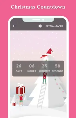 Christmas Countdown Live Wallp android App screenshot 4